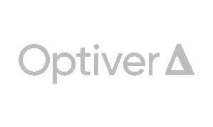 Optiver The image is a logo of the candy brand "Skittles," featuring the brand name in white letters on a gray background.